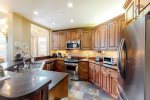 Channel your inner chef in the marvelous fully-equipped kitchen available